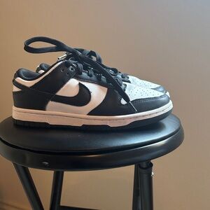 Nike  Black and White Panda Dunks